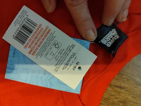 Sada triciek s visačkou, tesco,170