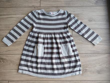 Pletené šaty h&m, h&m,104