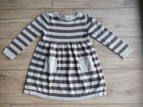 Pletené šaty h&m, h&m,104