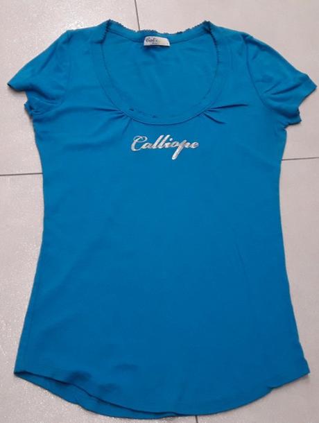Modré tričko calliope, l