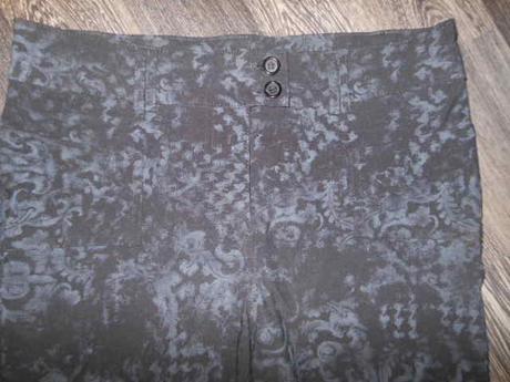 Kvetované nohavice cache cache 38/40, c&a,38