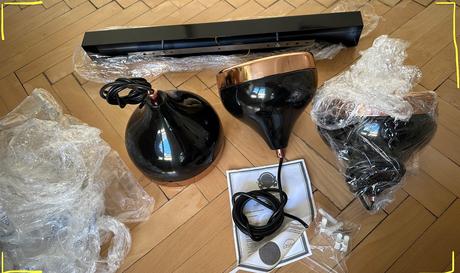 Závesné svietidlo bonami opviq lights yildo za 50e, 