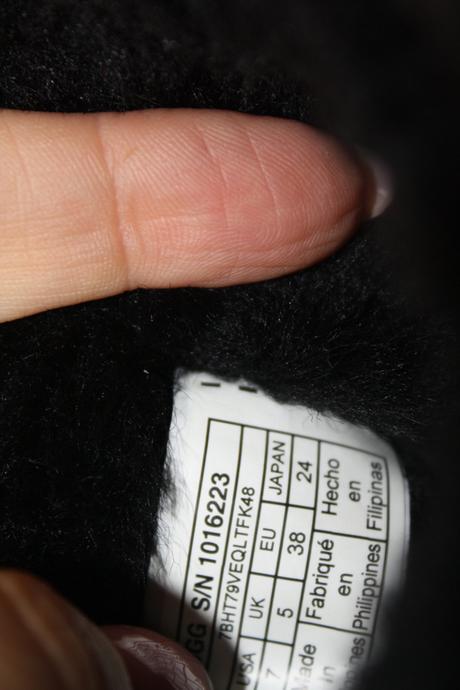 Ugg cierne vyssie cizmy, ugg,38