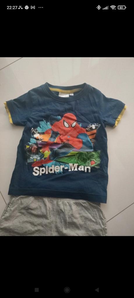 Pyžamo spiderman, marvel,98