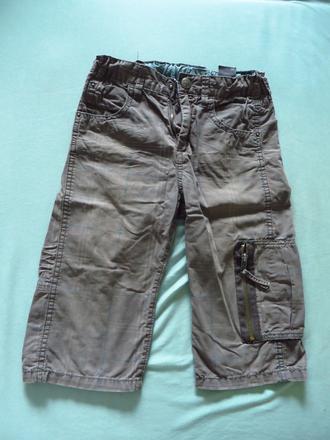 Chlapčenské trojštvrťáky - veľ. 128 - zn. hm, h&m,128
