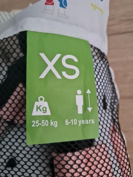 Súprava (3x2) detských chráničov na korčule-oxelo, xs