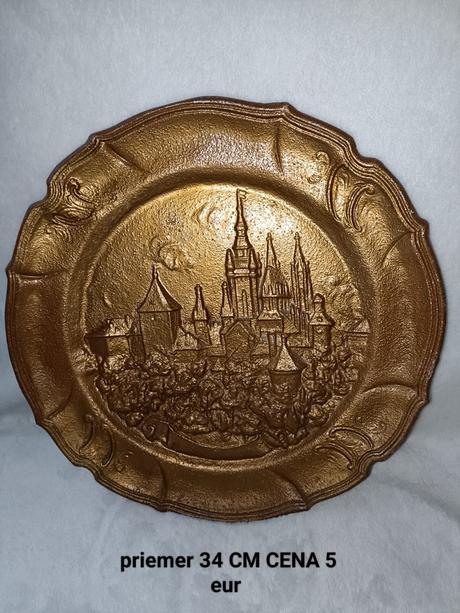 Starý okrasny tanier, 