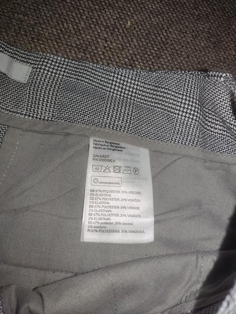 Nohavice, h&m,34