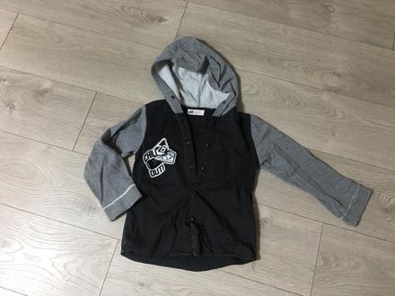 Mikina s kapucnou, h&m,110