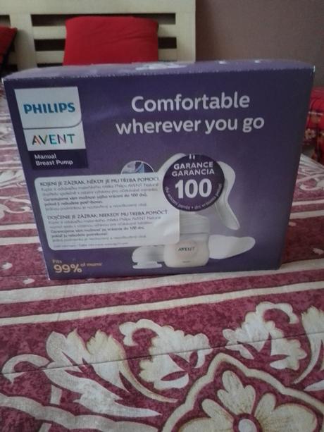 Odsávačka na mlieko avent, 