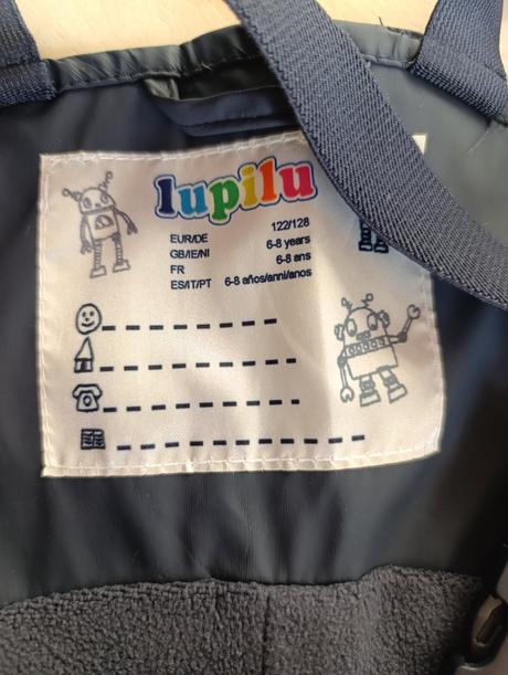 Nohavice do dažďa, lupilu,122