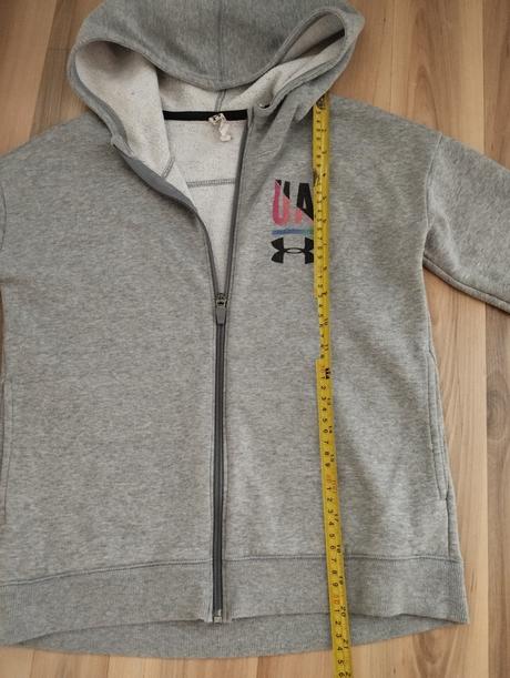 Sivá mikina under armour, 146-152, 10-12r., 146