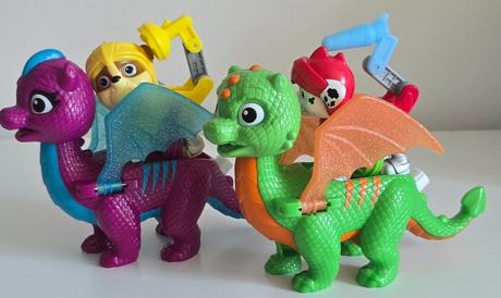 Paw patrol a draci,