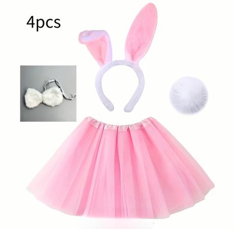 Karnevalový kostým zajac, mačka, kuriatko, lienka, 