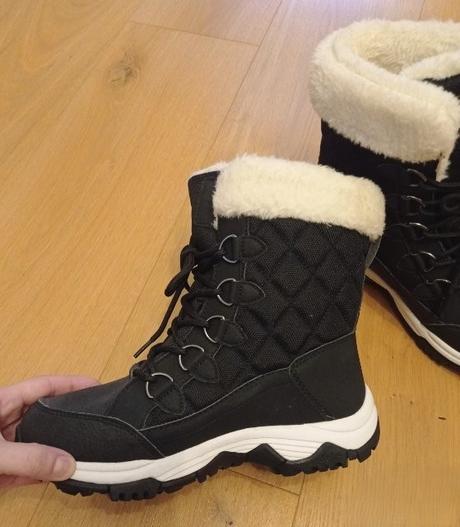 Kvalitné nepremokavé teplé čižmičky, 38