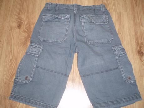 Chlapčenské riflové kraťasy, h&m,122
