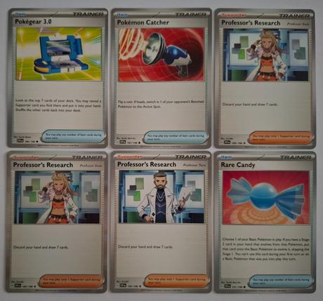 Pokémon karty "scarlet & violet" (10),