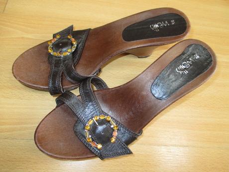 Kozene sandalky zn. wallis, wallis,38