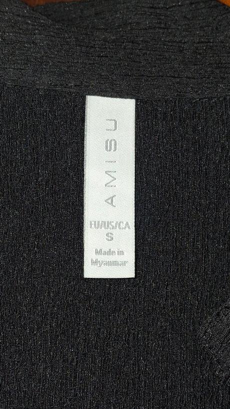 Čierna košela amisu s, amisu,s