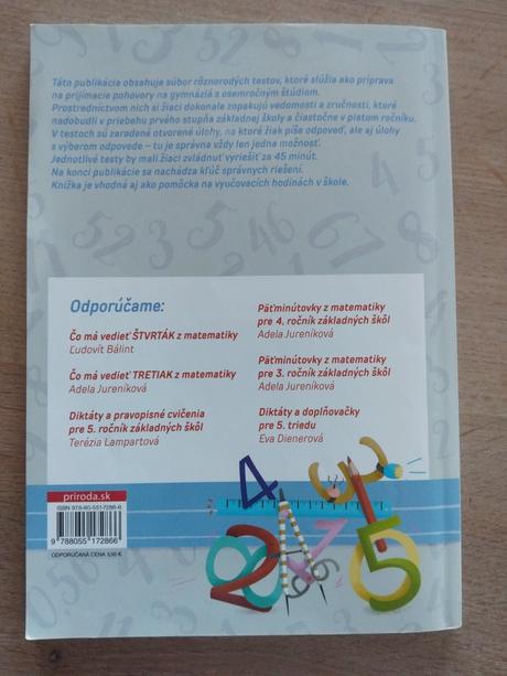 Chystáme sa do prímy matematika,