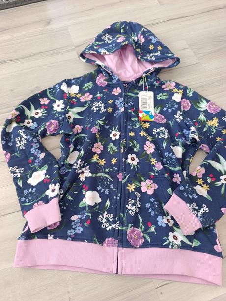 Kvietkovaná mikina, lewro,164 / 170 / m / s