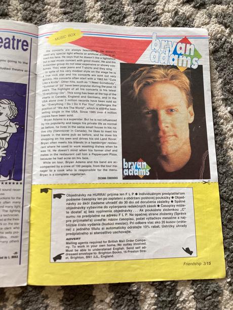 Staré časopisy friendship 4ks, 