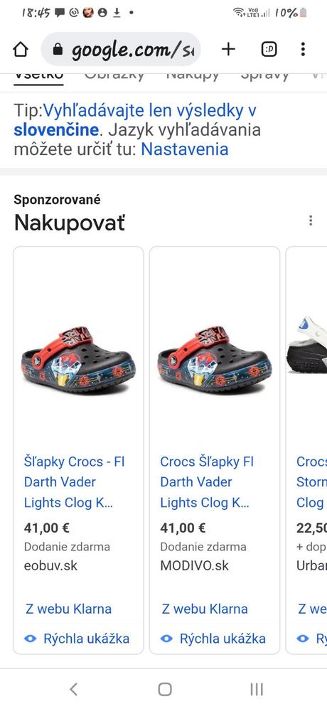 Svetielkukúce crocs star wars c11, crocs,29