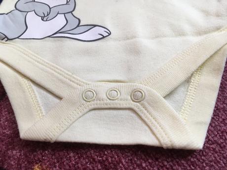 Bavlnené body so zajačikom 0-3 mesiacov, disney,62