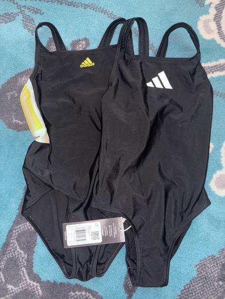 Plavky adidas čiernožlté v.122/128..od 7 rokov, adidas,128