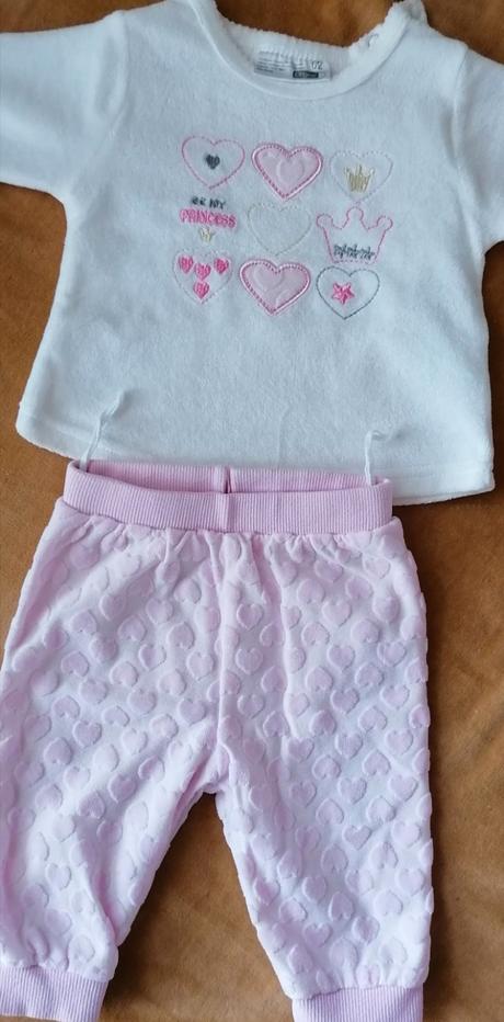 Zimný balík pre dievčatko 0 do 6 mesiacov, 50–62