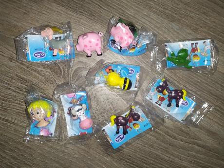 Olmici figurky z jogurtov, 