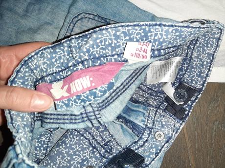 Nádherné tričká next a capri rifle h&m 3-5r., next,110