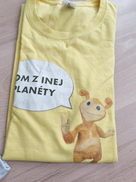 Tričko m/l, jemne zlte, m