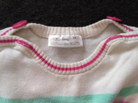 Pletené šaty, baby,74