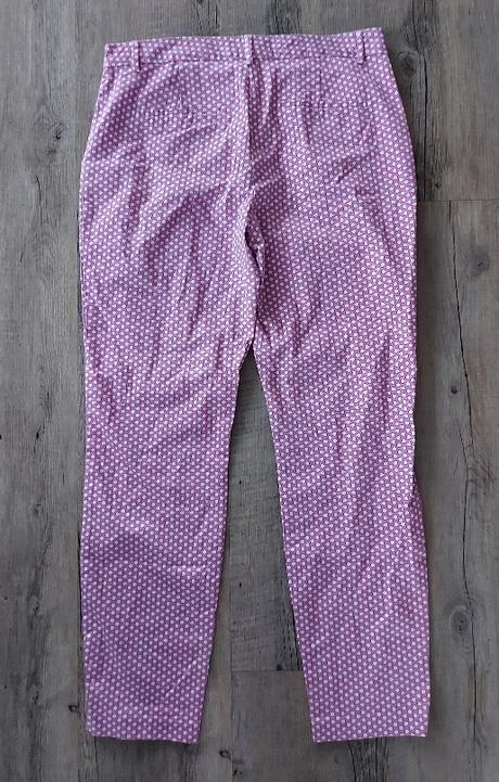 Ružové vzorované nohavice, tchibo,38