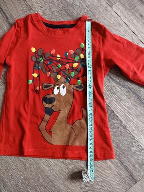 Tričko vianočné 98/104, dopodopo,104
