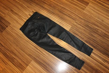 Koženkové nohavice mango v. 36, mango,36