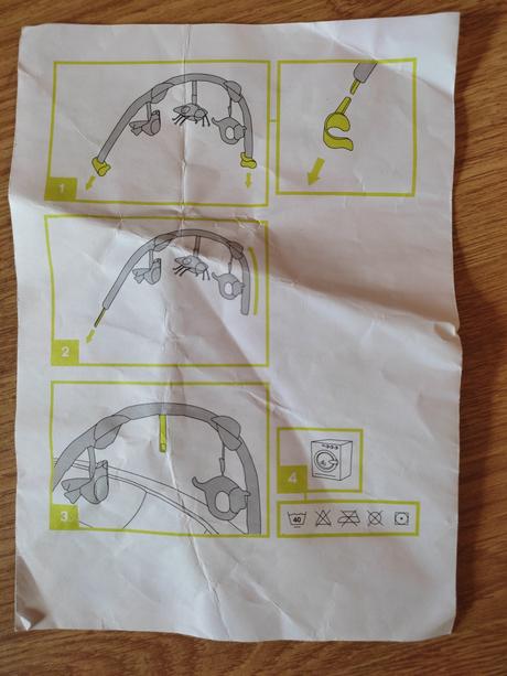 Nuna leaf hojdačka,