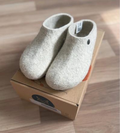 Wilding nelus, vlnene papuce vd 23 cm, 35