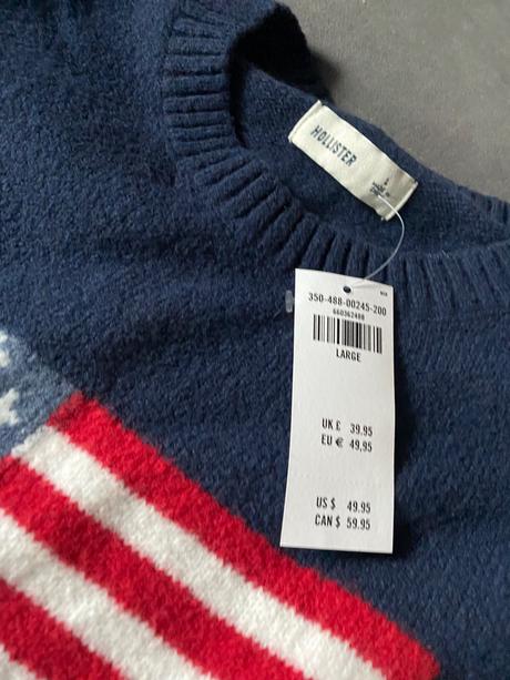 Pansky sveter hollister, hollister,l