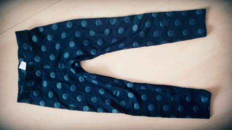Bodkovane leginy, h&m, h&m,122