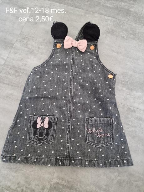 Rifľové šaty f&f, f&f,80