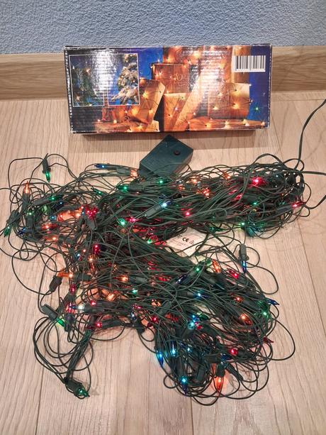 Svetelná reťaz na okno - ako záclona, 