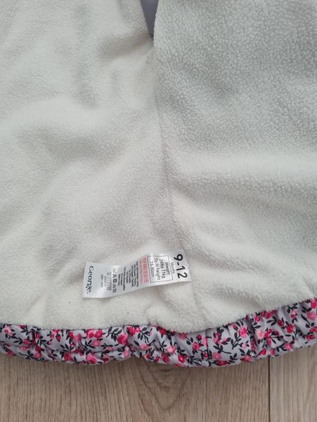 Zimna bundicka s rukavickami, george,80