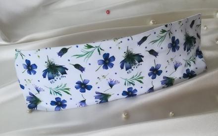 Čelenka úpletová, vzadu na gumičku, 