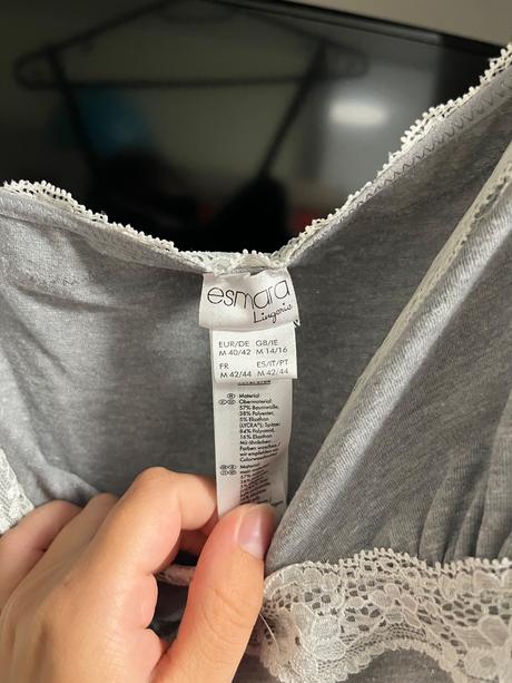 Tielko s čipkou, esmara,m