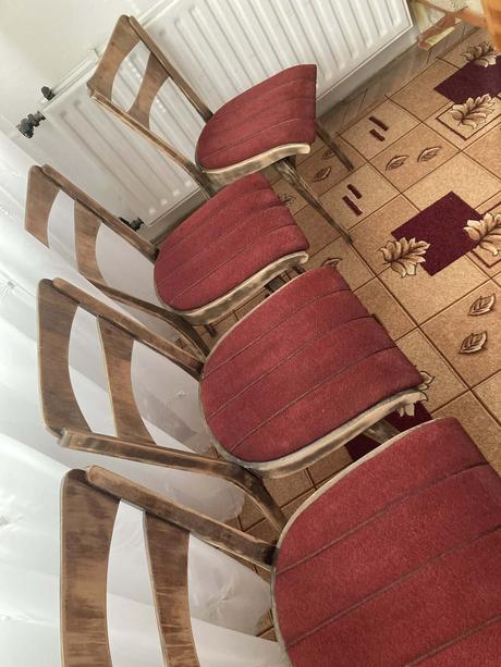 Stol jedálenský rozkladací +4 x stolička,, 