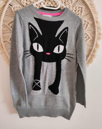 Svetrík s mačičkou, pepco,128