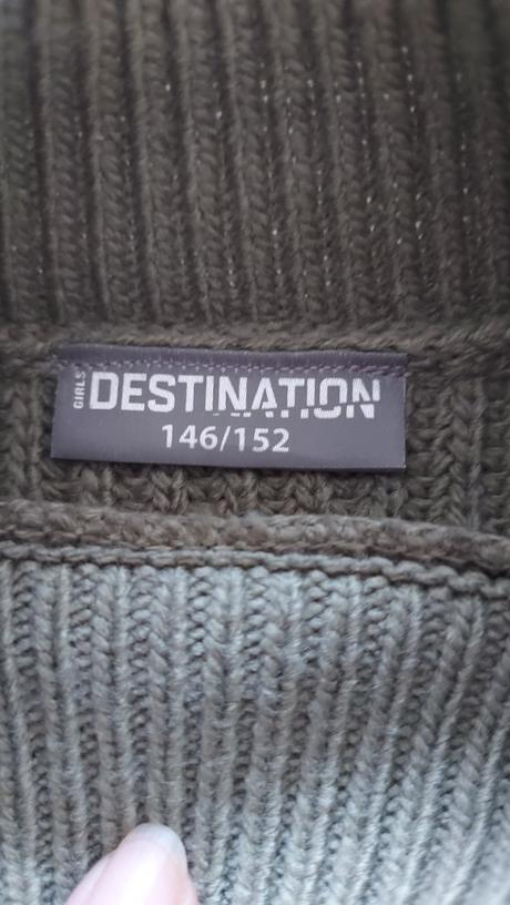 Pulóver vojenskej zelenej farby č.146/152, 146