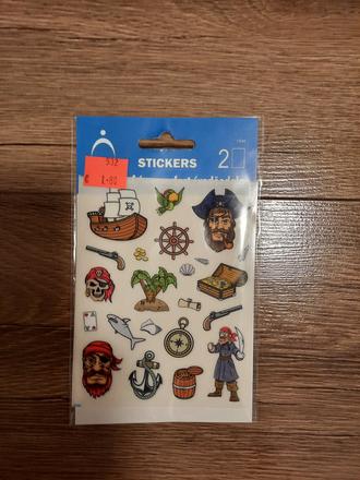 Nálepky- piráti, 